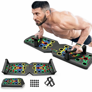 لوح تمارين الضغط الاحترافي – جهاز تدريب عضلات الصدر والبطن