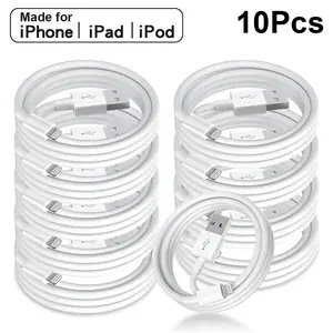 مجموعة كابلات شحن آيفون USB – شحن سريع