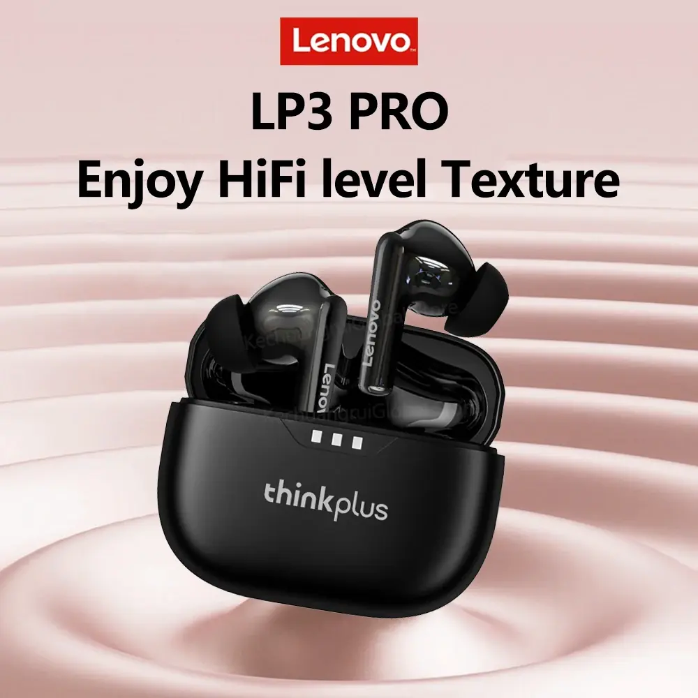 سماعات Lenovo بتقنية Bluetooth 5.2 وصوت HiFi